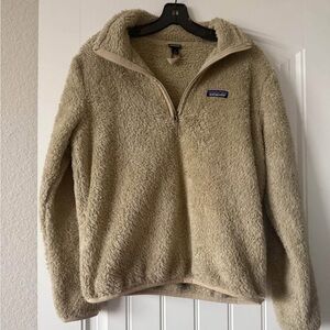 Patagonia Los Gatos Fleece jacket women’s size small brown soft 1/4 zipper